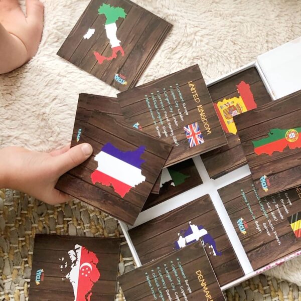 Geography Teddo Play Popular Countries of the World Learning