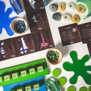 International day play table set up
