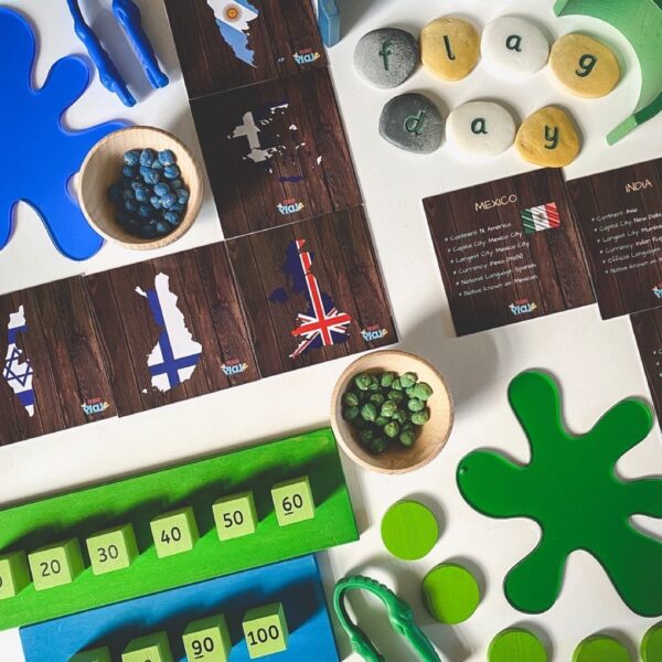 International day play table set up