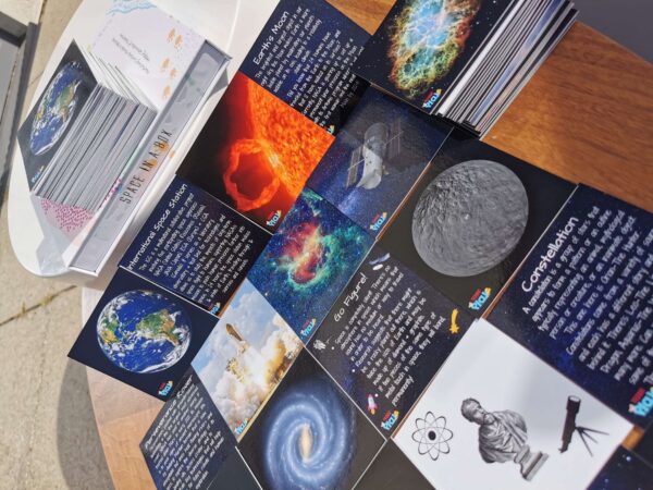 Learning about space in the garden