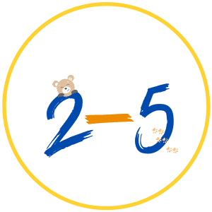 2-5 years old