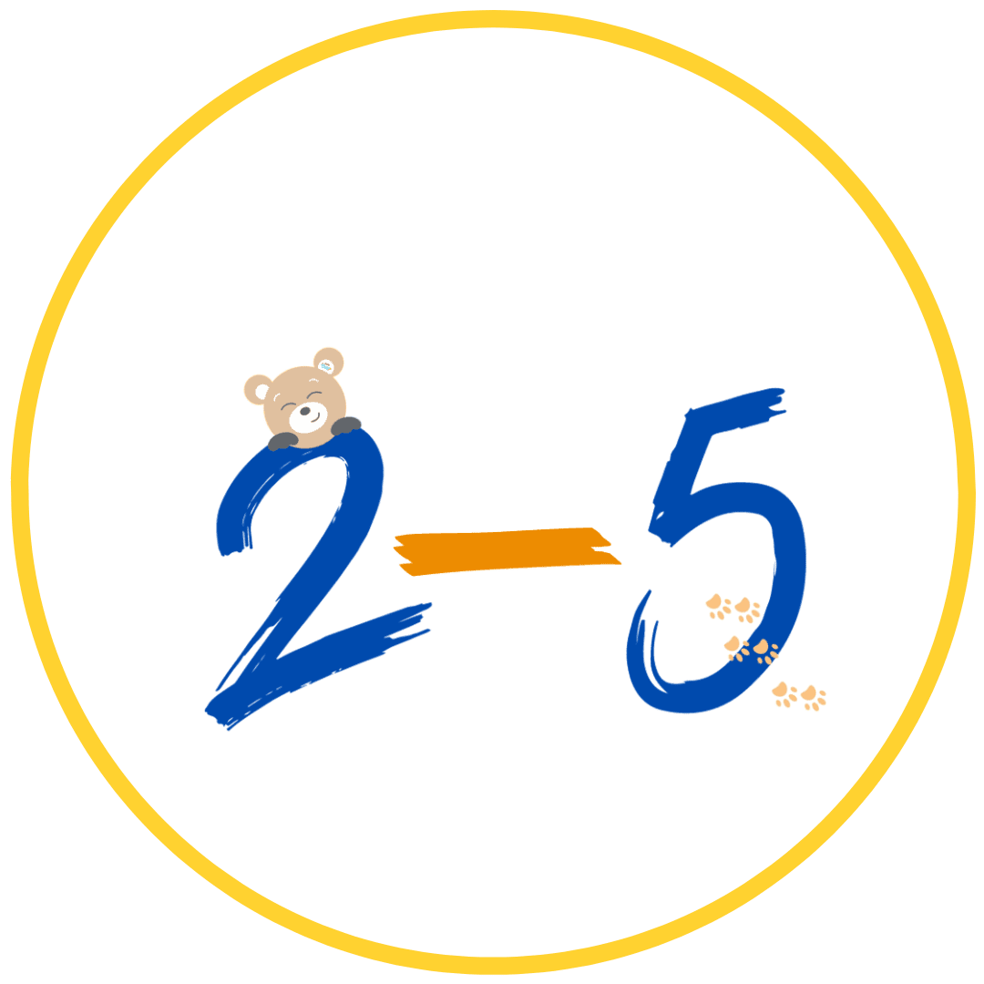 2-5 years old