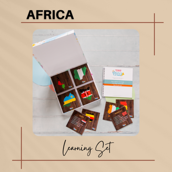 All Countries in Africa Teddo Play Learning Set